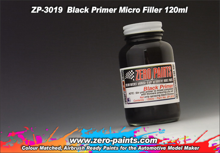 ZP3019 BLACK PRIMER 120ml Model Zone