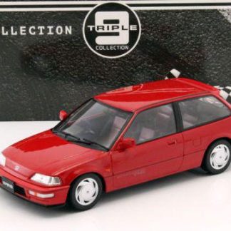 TRIPLE 9-DIECAST SEALED HONDA CIVIC EF-9 SiR 1990 RED 1/18