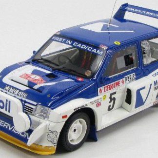 SUNSTAR MG METRO 6R4 COMMPUTERVISION MONTE CARLO RALLY 1986 1/18