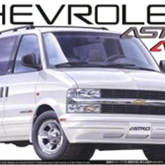 FUJIMI 123943 CHEVROLET ASTRO VAN 4wd