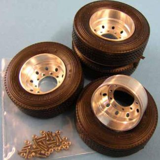 KFS AL-23 REAR DRIVE SET ALUMINIUM DUEL WHEELS (ΖΑΝΤΕΣ ΑΛΟΥΜΙΝΙΟΥ ΧΩΡΙΣ ΤΑ ΛΑΣΤΙΧΑ)