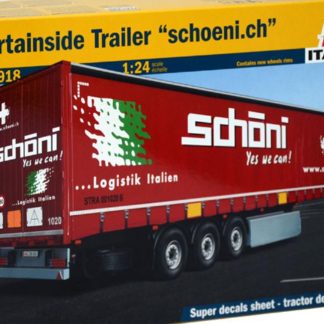 CURTAINSIDE TRAILER  1/24  3918