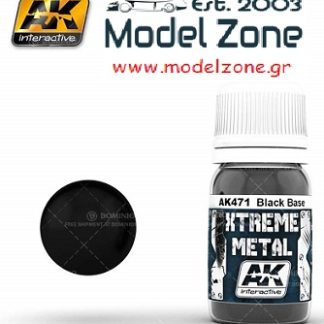 XTREME METAL - BLACK BASE 30ML AK471