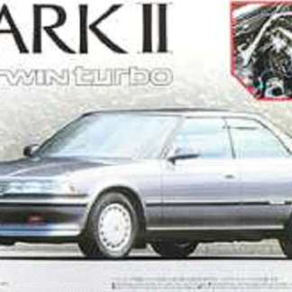 AOSHIMA 042045 TOYOTA MARK 2 GT TWIN TURBO+ENGINE