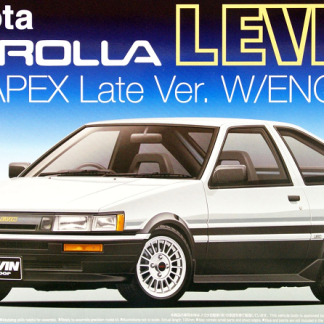 AOSHIMA 109420 TOYOTA COROLLA AE86 GT LATE VERSION+ENGINE