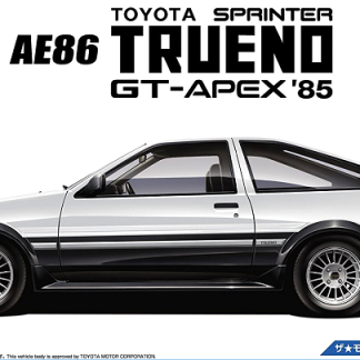 AOSHIMA 151566 TOYOTA SPRINTER TRUENO AE86 GT APEX+ENGINE 1985