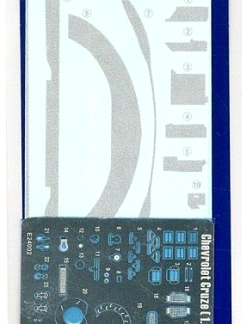 CHEVROLET CRUZE  WTCC 2012 DETAIL UP PARTS  1/24