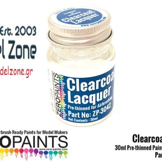 1K CLEARCOAT LACQUER  30ml  ZP-3042