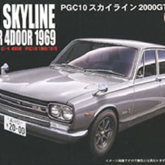 FUJIMI 038582 NISSAN SKYLINE 2000 GTR 4DOOR PGC10 1969