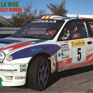 HASEGAWA 20266 TOYOTA COROLLA WRC MONTE CARLO RALLY 1998