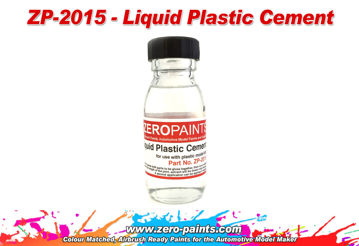 ZP2015 LIQUID PLASTIC CEMENT 60ml Model Zone