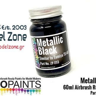METALLIC BLACK 60ml  ZP-1113