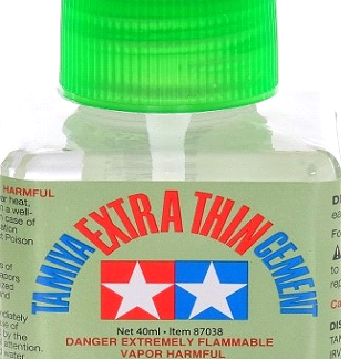 TAMIYA 87038 CEMENT EXTRA THIN 40ml