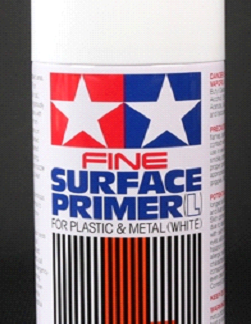 TAMIYA 87044 SURFACE PRIMER WHITE 180ml SPRAY