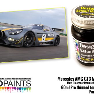 ZP-1466 MERCEDES AMG GT3 DESIGNO SELENIT MAGNO-METALLIC GREY