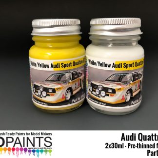 ZP-1482  AUDI SPORT QUATTRO S1 WHITE/YELLOW 2x30ml