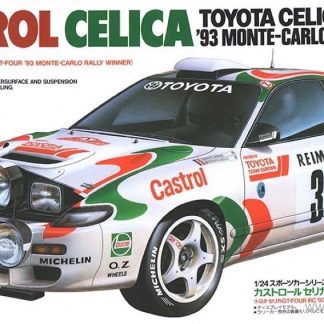TAMIYA 24125 CASTROL CELICA 1993 MONTE CARLO RALLY 1/24