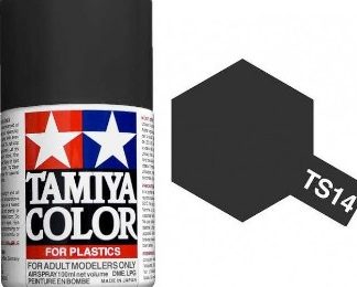 TAMIYA SPRAY PAINT  TS-14  GLOSS BLACK  100ml