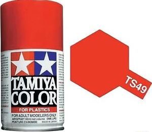 TAMIYA SPRAY PAINT  TS-49  BRIGHT RED  100ml