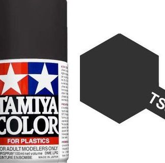TAMIYA SPRAY PAINT  TS-82  RUBBER BLACK  100ml