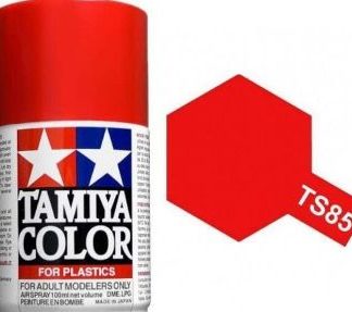 TAMIYA SPRAY PAINT  TS-85  BRIGHT MICA RED  100ml