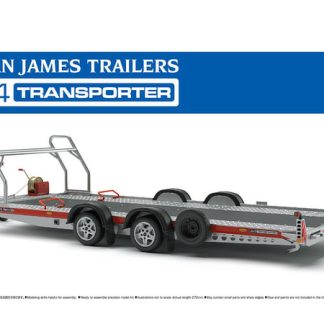 A4 TRANSPORTER CAR TRAILER 1/24