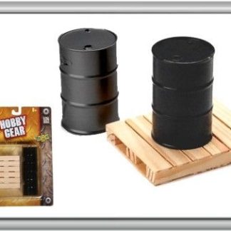 HOBBY GEAR 17023  PALLET + DRUMS  1/24