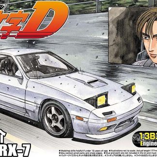 AOSHIMA 039526  INITIAL D MAZDA FC3S RX-7 TAKAHASHI +ENGINE  1/24