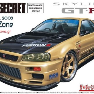 NISSAN SKYLINE GT-R  R34  TOP SECRET  1/24  59845