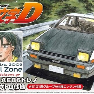 FUJIWARA TAKUMI  AE-86 PROJECT D + ENGINE  1/24  05957