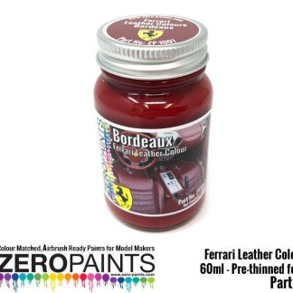 ZP-1007  FERRARI LEATHER COLOR - BORDEAUX  60ml