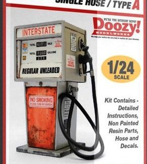 DZ001 OLD GAS PUMP SINGLE HOSE – TYPE A