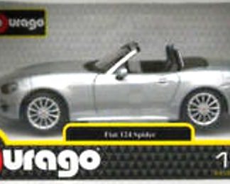 BURAGO  FIAT 124 SPIDER  1/24