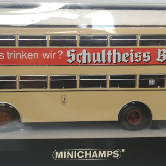 MINICHAMPS BUSSING D2U Double-Decker Bus 1/43