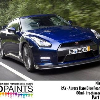 NISSAN GT-R R35 RAY - AURORA BLUE FLARE PEARL  60ml  ZP-1065