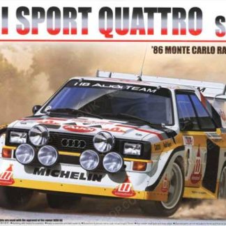 AUDI SPORT QUATTRO S1 (E2) - MONTE CARLO RALLY 1985 1/24 BX24035