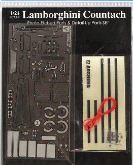 LAMBORGHINI COUNTACH DETAIL UP SET 1/24