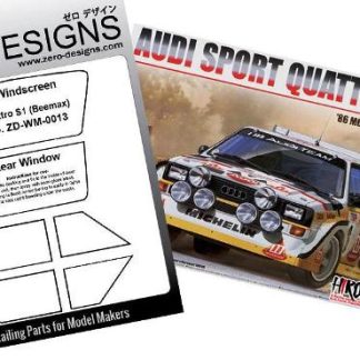 WINDOW PAINTING MASKS - BEEMAX  AUDI QUATTRO S1