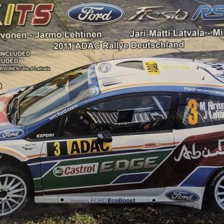FORD FIESTA RS WRC - ADAC RALLYE DEUTSCHLAND 2011  1/24  BEL-003