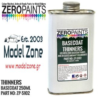 BASECOAT THINNERS  250ml  ZP-5102