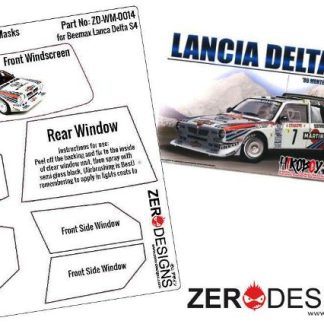 WINDOW PAINTING MASKS - BEEMAX LANCIA DELTA S4