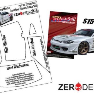WINDOW PAINTING MASKS - AOSHIMA NISSAN SILVIA S15
