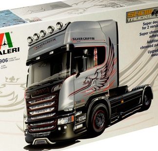 SCANIA R730 V8 STREAMLINE - SILVER GRIFFIN  1/24  3906