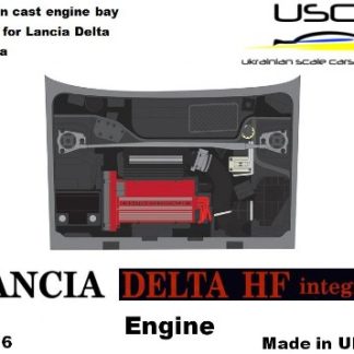 LANCIA DELTA HF INTEGRALE - ROAD ENGINE  1/24  24T016