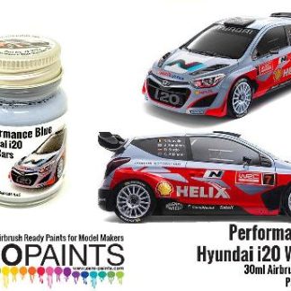 HYUNDAI I20 WRC CARS - PERFORMANCE BLUE  30ml  ZP-1593