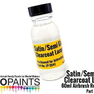 1K SATIN / SEMI GLOSS CLEARCOAT  60ml   ZP-3041