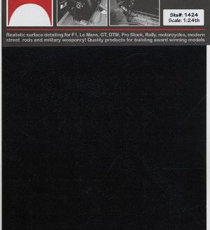 SCALE MOTORSPORT - CARBON FIBER DECAL  1/24  SKU1424