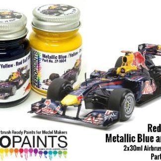 RED BULL RB6 - METALLIC BLUE / YELLOW  2x30ml  ZP-1604
