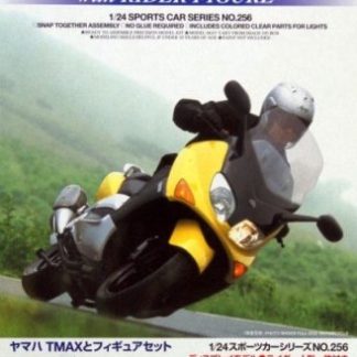 YAMAHA TMAX + RIDER FIGURE  1/24  24256