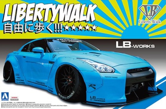 LB WORKS R35 GT-R Ver.1 1/24